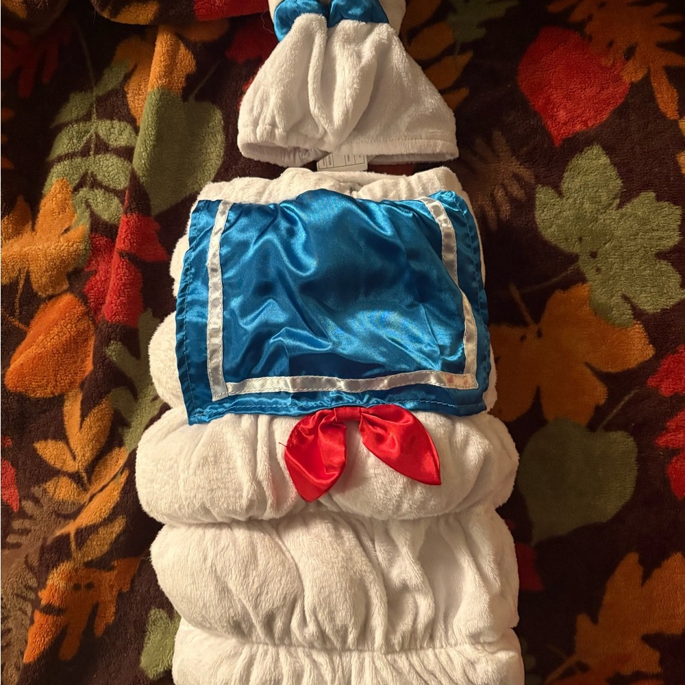 Ghostbuster Stay Puff Marshmallow Man Costume for baby.